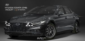 hyundai sonata facelift rendering