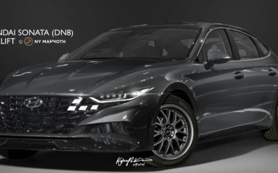 Hyundai Sonata Facelift Rendering