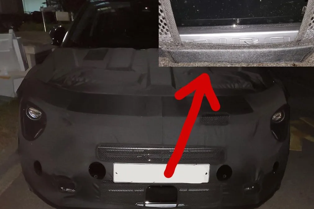 Kia Niro Spied, Shows NIRO Lettering Front Skidplate