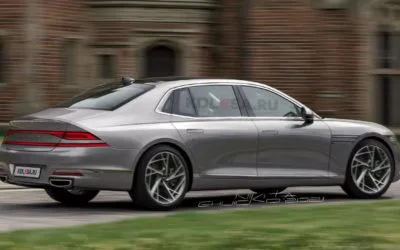 Next-gen Genesis G90 Rendering