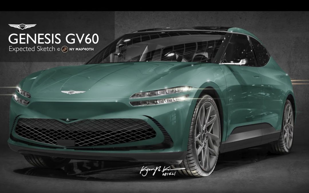 Genesis GV60 Front Rendering