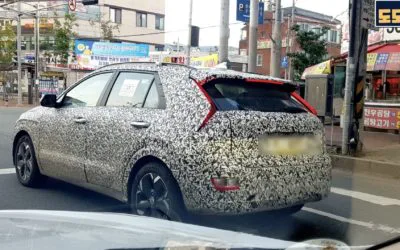 Kia Niro Spied, Losing Camouflage