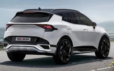 Euro-spec Sportage Rendering Based on Sketch