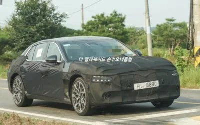 US-Spec Next-gen Genesis G90 Spied