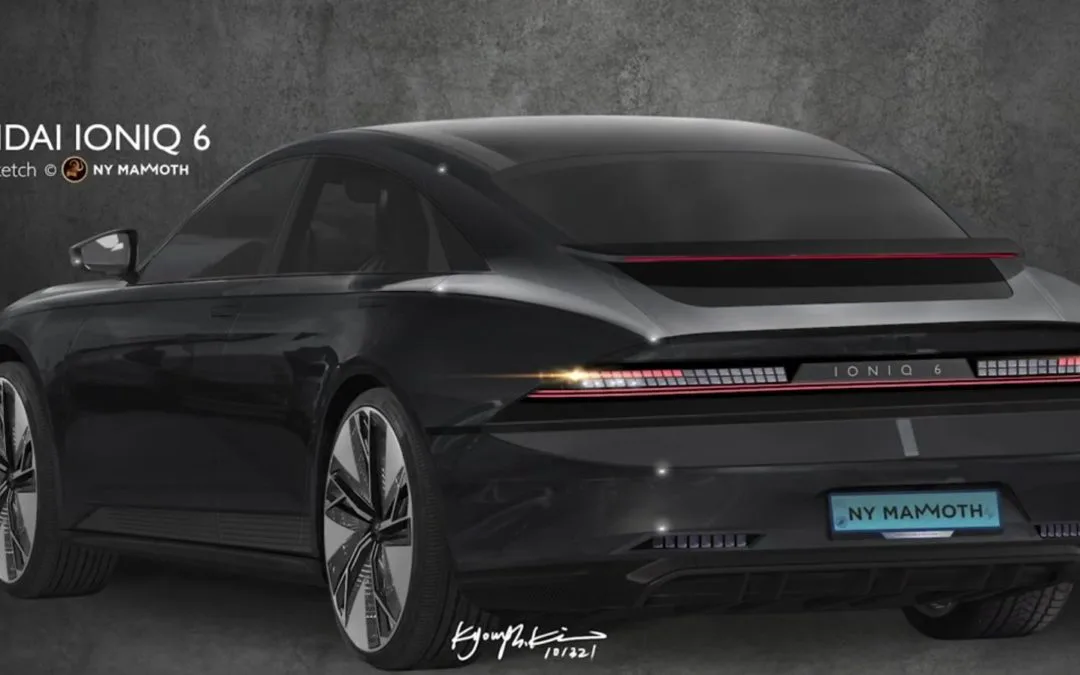 What if IONIQ 6 Rear Looks Like This?