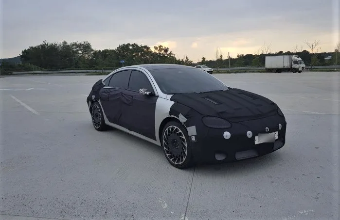 Latest Spy Shots of Hyundai IONIQ 6