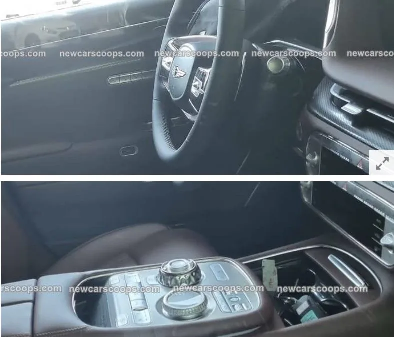 Genesis G90 Interior Captured Again
