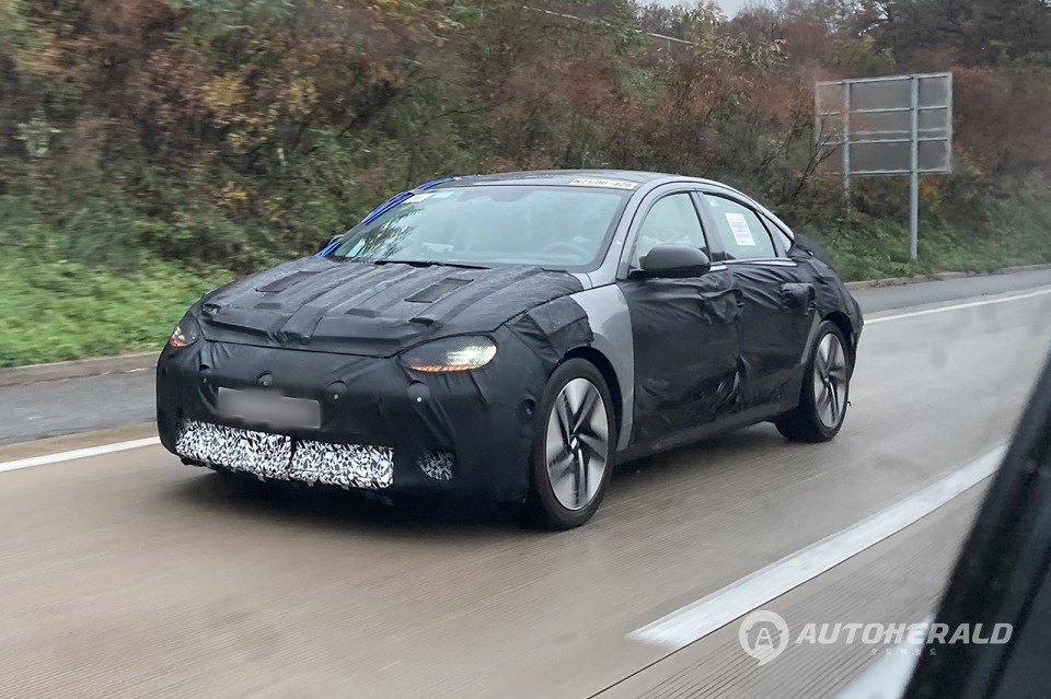 Updated IONIQ 6 Prototype Spied for the First Time