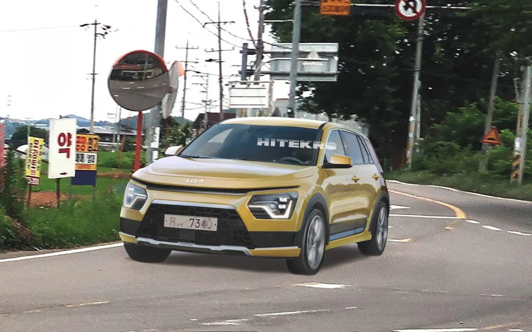 Next-gen Kia Niro Rendering