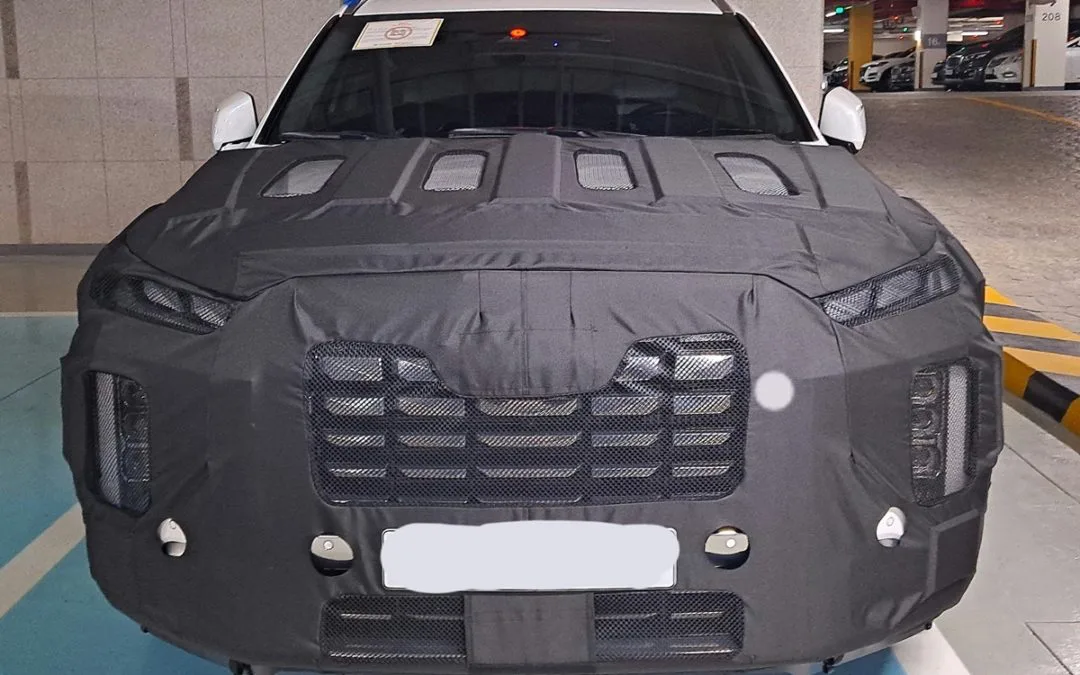 Updated Hyundai Palisade to be Released on May, First Interior Shots