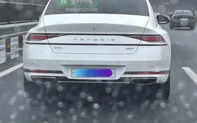 First Real-World Pictures of All-New Genesis G90