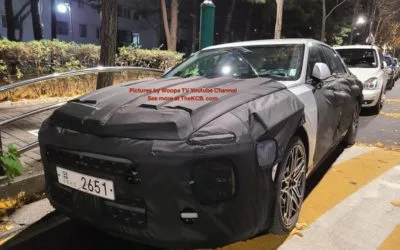 New Generation Hyundai Grandeur Spied in Detail