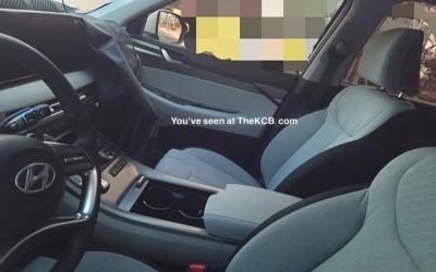 Hyundai Palisade New Interior Leaked