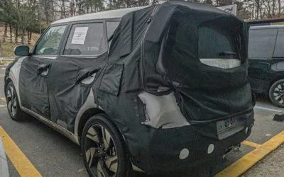 Kia SOUL Facelift Spied In & Out