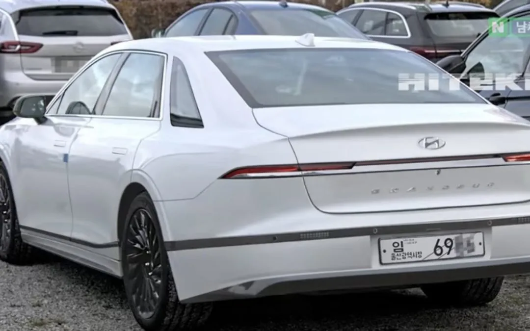 Hyundai Grandeur Rear Design Rendering