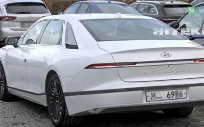 Hyundai Grandeur Rear Design Rendering