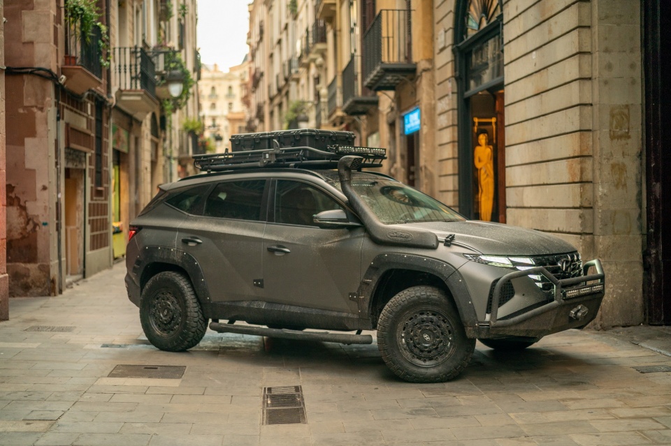 Hyundai Reveals Tucson Beast to Play at Uncharted Movie