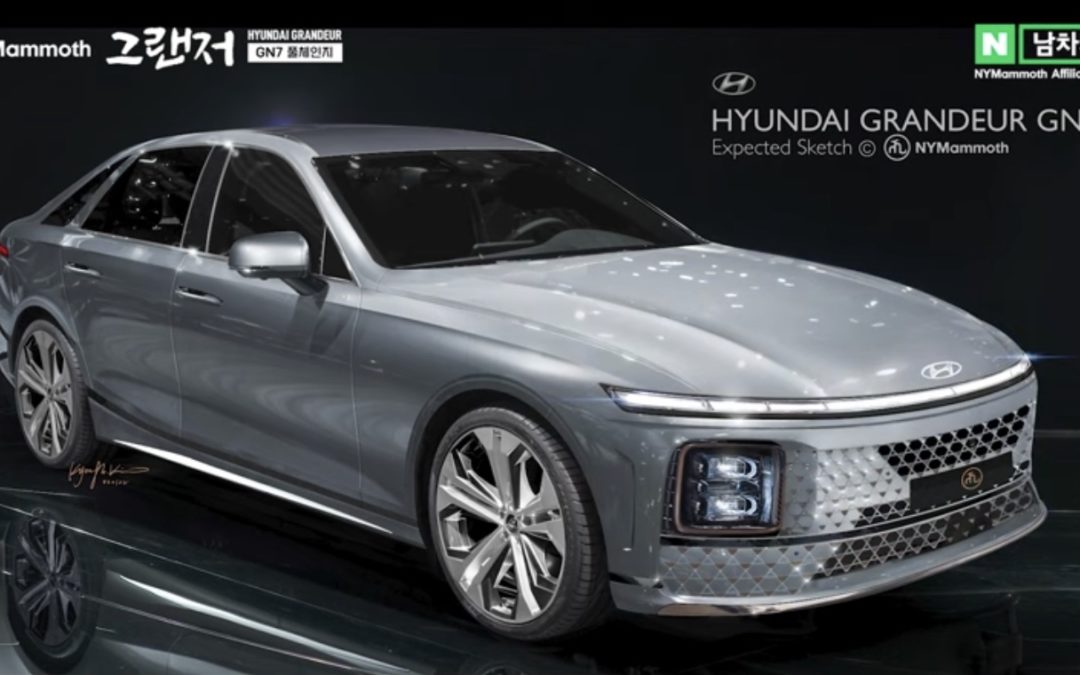 2023 Hyundai Grandeur Rendering