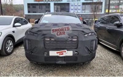 Hyundai Palisade Spied w/ Copper Finished Grille