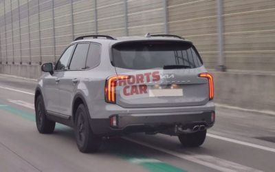 Kia Telluride Facelift, 1st Real World Pictures
