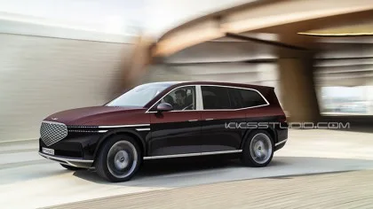 New Details of Genesis GV90 SUV