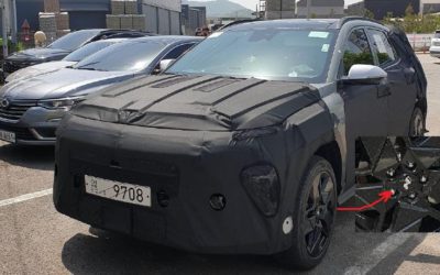 Next-gen Hyundai Kona Spied with N Wheel Caps