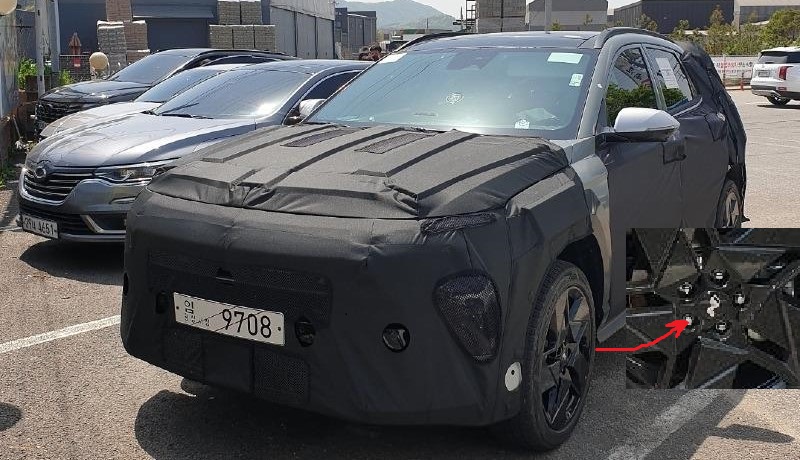 Next-gen Hyundai Kona Spied with N Wheel Caps