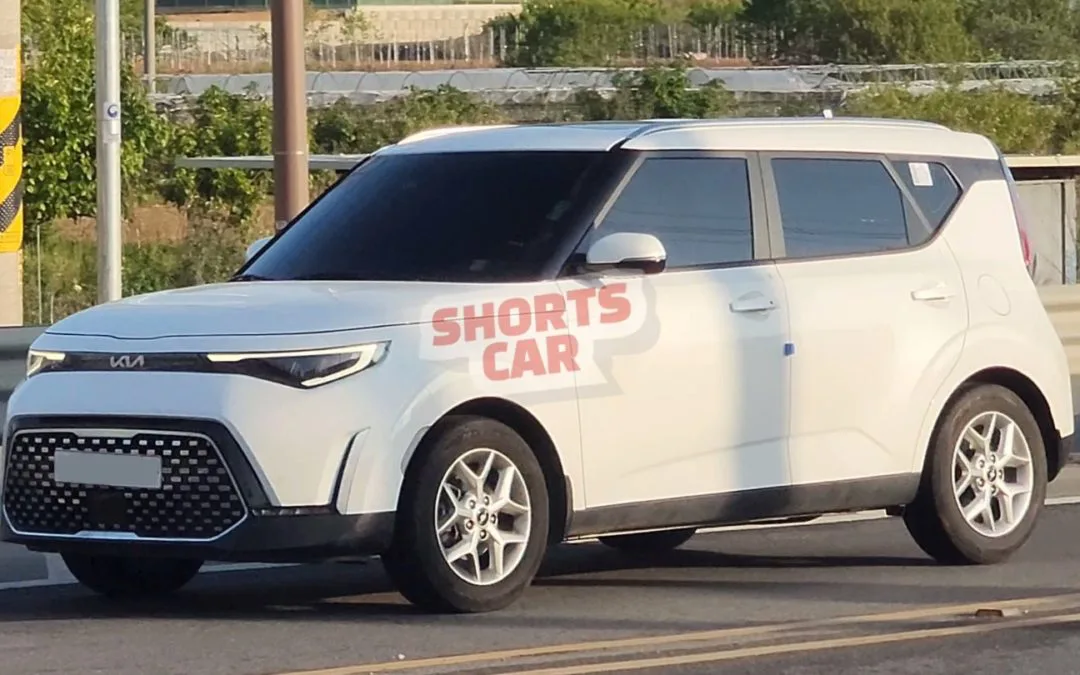 Kia Soul Facelift Caught in the Wild