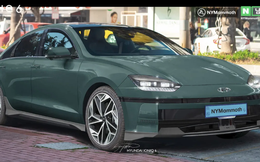 Hyundai IONIQ 6 Rendering