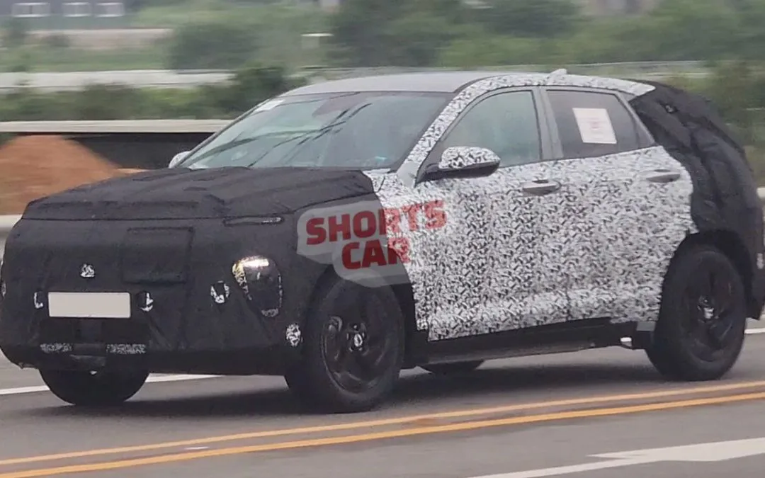 Next-gen Hyundai KONA Electric Spied Testing
