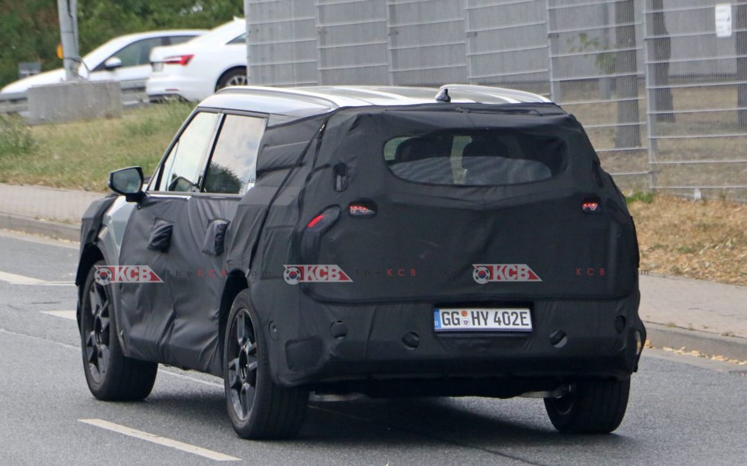 Kia EV9 Spied in Europe for the First Time