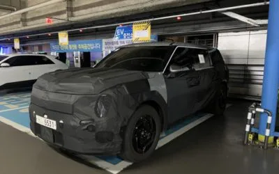 Kia EV9 All-Electric SUV Spied