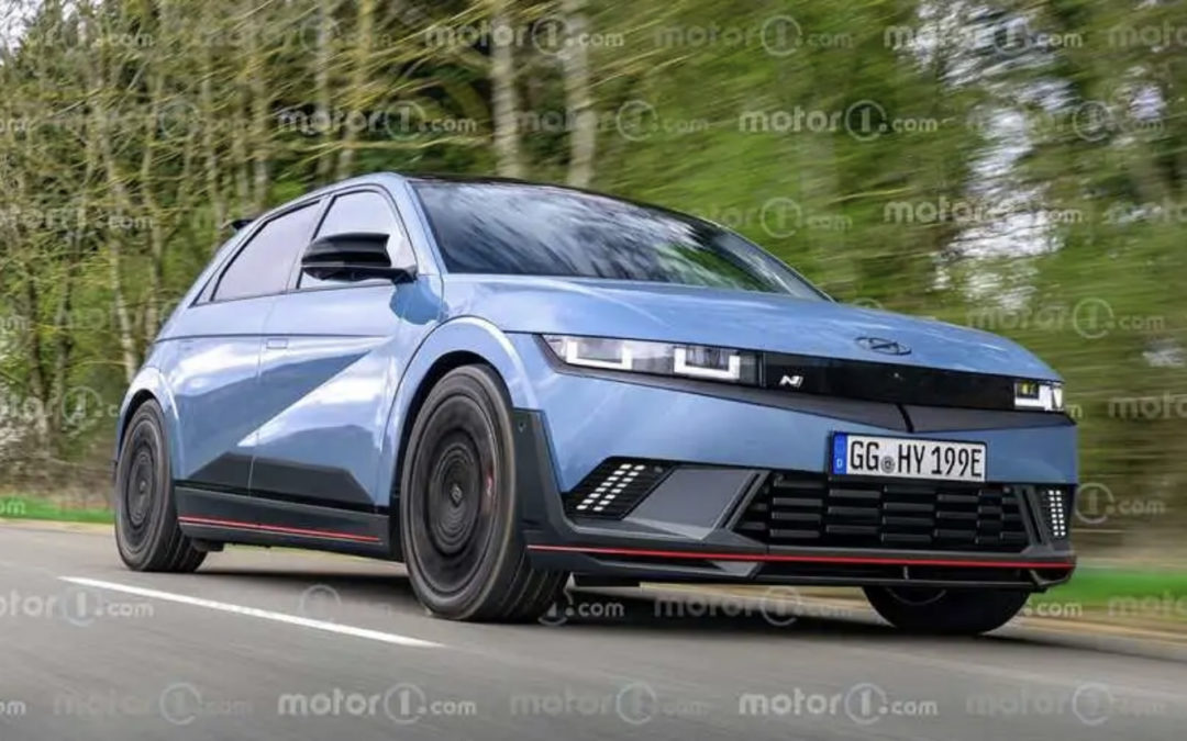 IONIQ 5 N Rendering Inspired on Actual Production Car