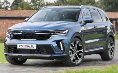 2024 Kia Sorento Facelift Rendering