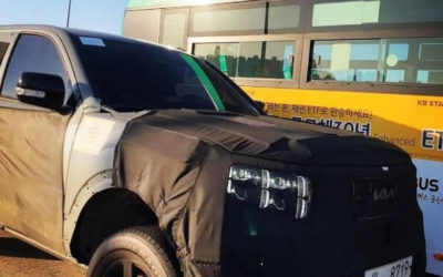 First Kia Pickup Test Mule Spied
