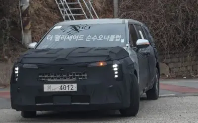 KIA Carnival Facelift to Have EV9 Inspired Fascia