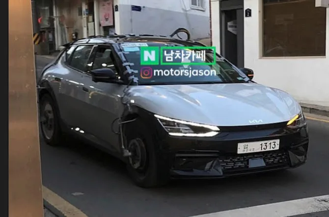 mysterious kia ev6 