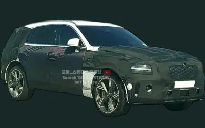 Genesis GV80 Facelift Spied
