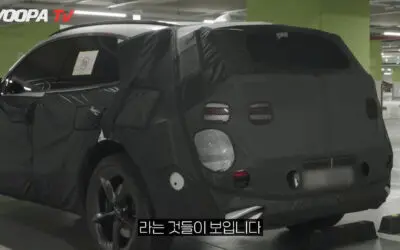 Genesis GV70 Facelift Spied With New Bumpers, Lights Graphics