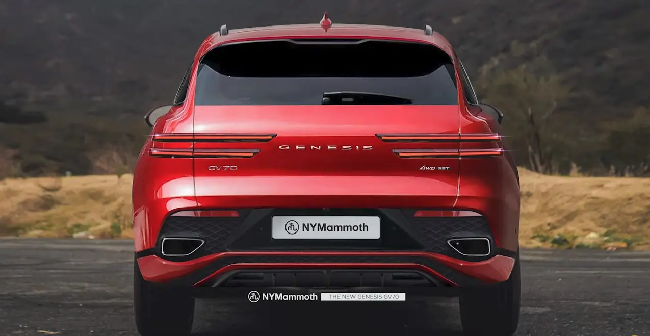 genesis gv70 rendering