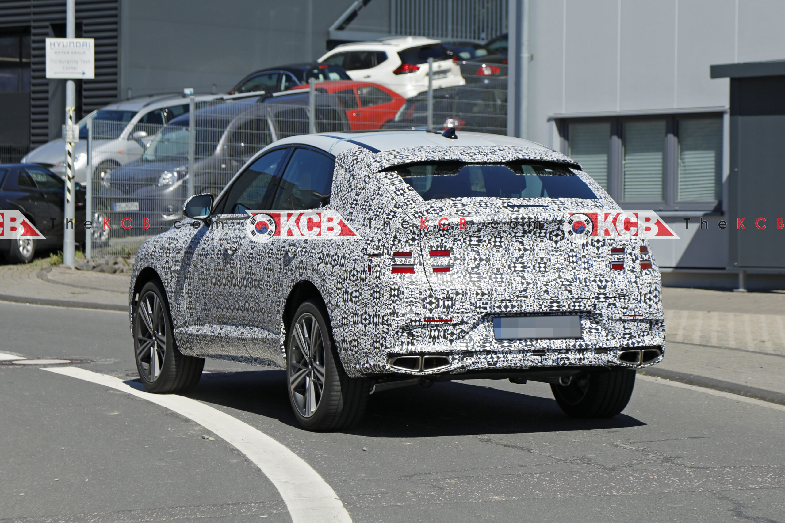 genesis gv80 coupe spied in europe 2