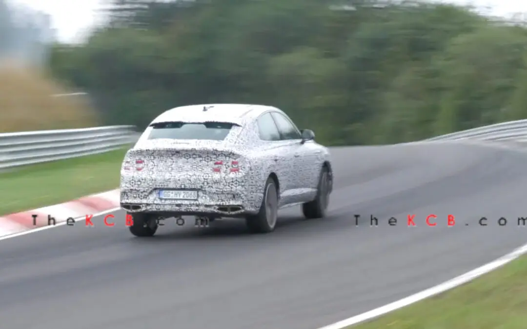 Genesis GV80 Coupe at the Nürburgring