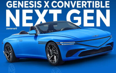 2025 Genesis X Convertible Rendering