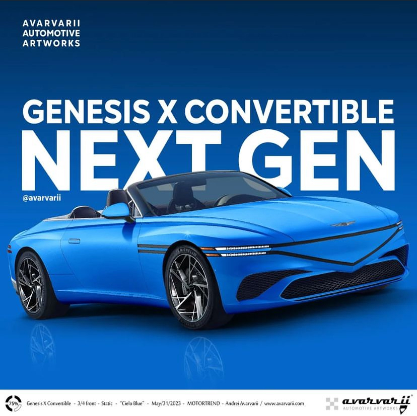 genesis x convertible