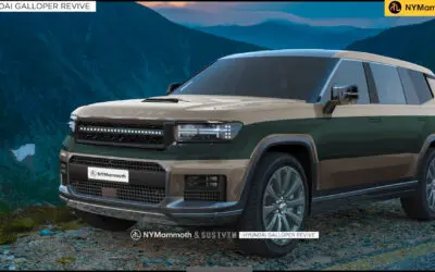 Hyundai Galloper SUV Revive Rendering