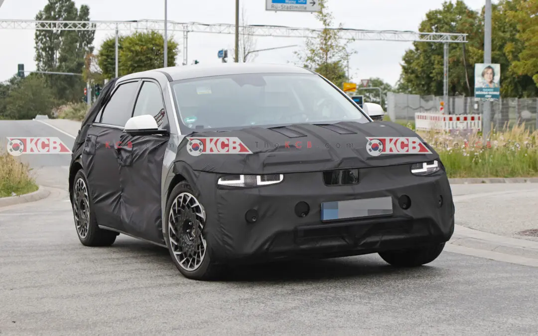 Hyundai IONIQ 5 Facelift Spied Testing in Europe