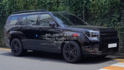 Hyundai Santa Fe Black Ink Looks Like Darth Vader SUV - Korean Car Blog