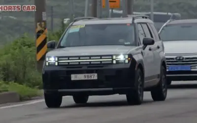 US-Spec Hyundai Santa Fe Spied Testing