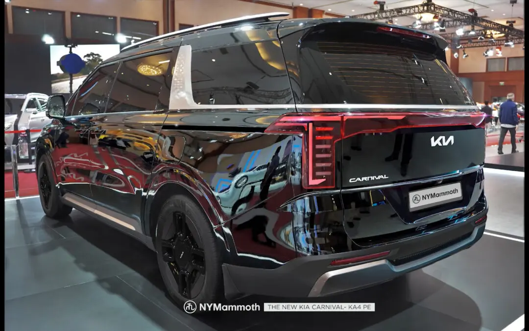 KIA Carnival Facelift Rendering