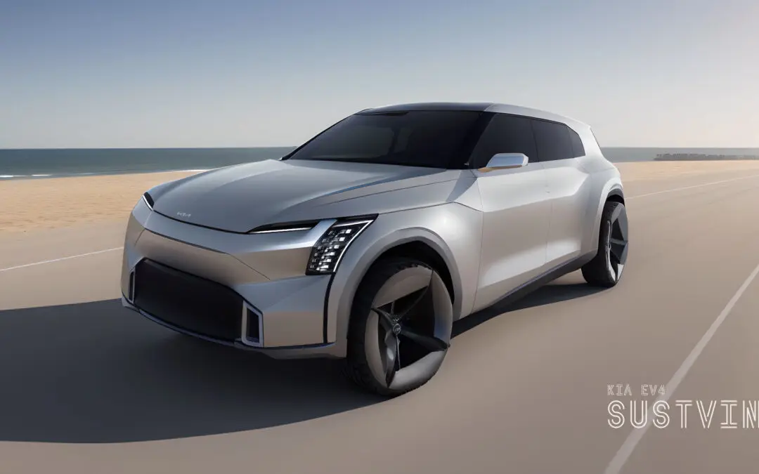 KIA EV4 All-Electric Compact SUV Rendering